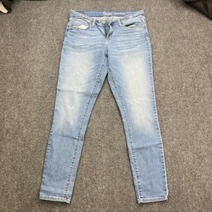 Levi Strauss Signature Mid‎ Rise Skinny Fit Blue Denim Jeans